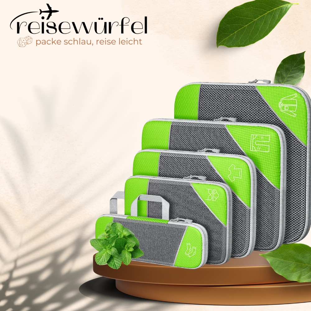 Reisewürfel Premium Set 6-Teilig