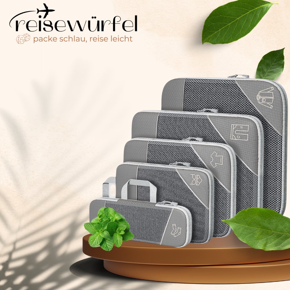 Reisewürfel Premium Set 6-Teilig