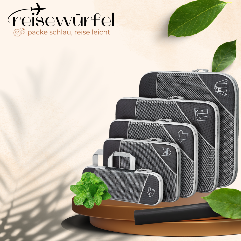 Reisewürfel Premium Set 6-Teilig