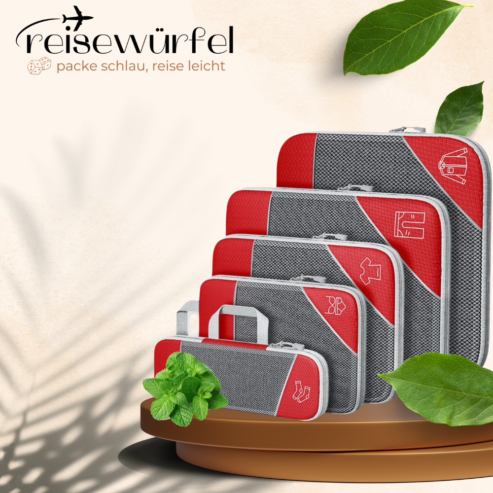Reisewürfel Premium Set 6-Teilig